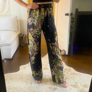 Zara floral pants
